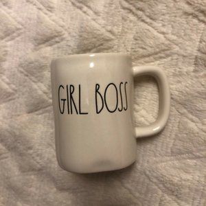 RAE DUNN Artisan Collection LL "GIRL BOSS" Mug